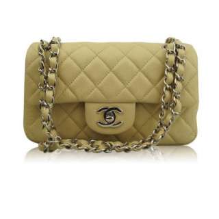 NWT Chanel Classic Medium / Large Quilted Caviar Leather Flap Bag 