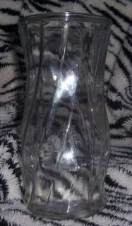 Brody Co. Herringbone Leaf Glass Rose Vase  