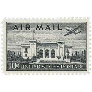  #C34   1946 10c Pan American Bldg Postage Stamps Plate 