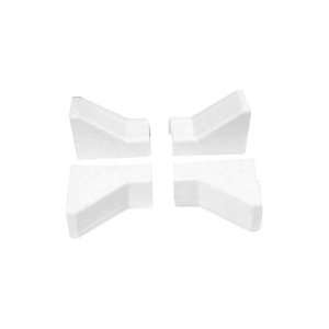  Cable Raceway Ceiling Entry   White (pack Of 4 