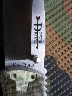 KA BAR Dozier Phat Bob Survival Pocket Folding Knife  