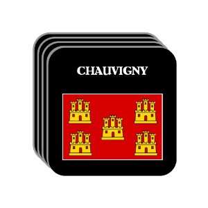  Poitou Charentes   CHAUVIGNY Set of 4 Mini Mousepad 