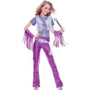  Glamour Rock Star Costume Child Medium 7 8: Toys & Games