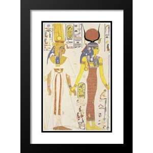   and Double Matted Art 33x41 Nefertiti And Isis Home & Kitchen