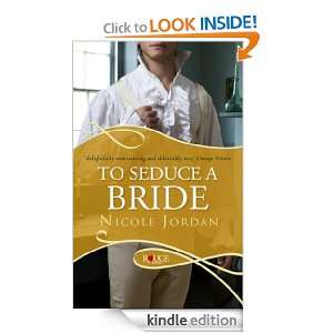 To Seduce a Bride A Rouge Regency Romance Nicole Jordan  