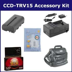 CCD TRV15 Camcorder Accessory Kit includes: ZELCKSG Care & Cleaning 