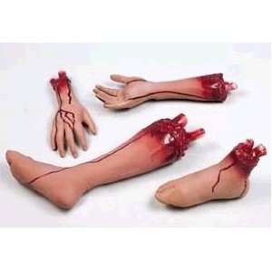  Severed Leg Economy Halloween Prop