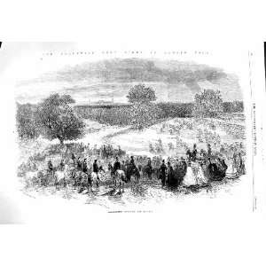   : 1860 VOLUNTEER SHAM FIGHT CAMDEN PARK SOLDIERS WAR: Home & Kitchen