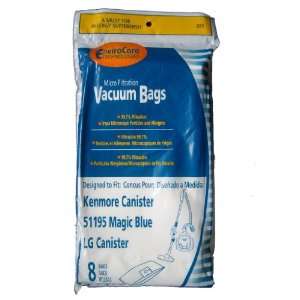  56 Kenmore Type M  51195 Magic Blue LG Vacuum Bags 