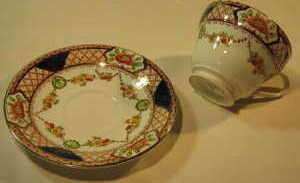 Vintage Sutherland Bone China Tea Cup & Saucer  