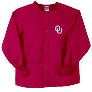  Oklahoma Sooners NCAA Nursing Jacket (Crimson) Sports 