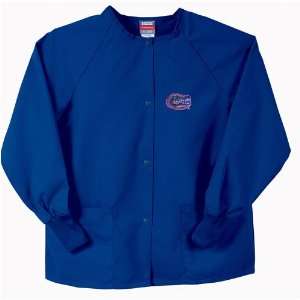  Florida Gators NCAA Nursing Jacket (Royal): Sports 
