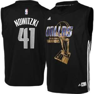  NBA adidas Dirk Nowitzki Dallas Mavericks Youth 2011 NBA 