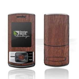   Skins for Samsung C3050   Nussbaum dunkel Design Folie: Electronics