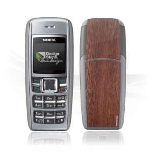   Skins for Nokia 1600   Nussbaum dunkel Design Folie: Electronics