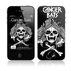   Skins MS CBAT20133 iPhone 4  Cancer Bats  Bones Skin Electronics