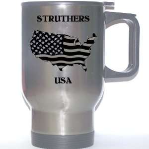  US Flag   Struthers, Ohio (OH) Stainless Steel Mug 
