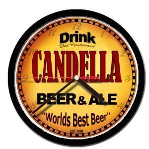  CANDELLA beer and ale cerveza wall clock: Everything Else