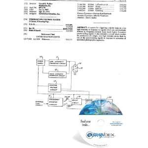  NEW Patent CD for STROBOSCOPE CONTROL SYSTEM Everything 