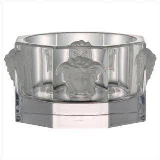 Versace by Rosenthal Medusa Lumiere Clear Coaster for Bottles