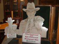   Man Video Display   Clint Eastwood  Hanging & Stand up MT  