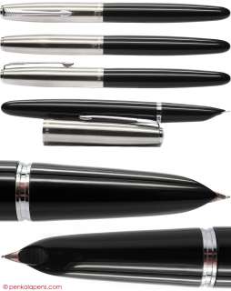 PARKER 21 black USA fountain pen from 1950s  