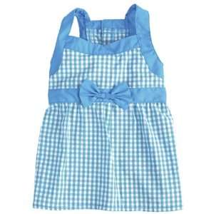  Gingham Dress Xs Bluebird: Kitchen & Dining