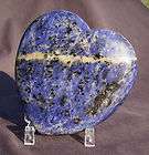 LARGE SODALITE HEART STONE OF INSIGHT & INTUITION SPIRITUAL HEALING 