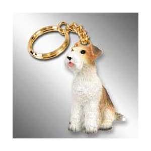  Wire Fox Terrier Keychain