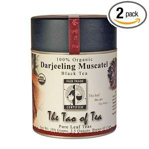 The Tao of Tea, Darjeeling Muscatel Black Tea, Loose Leaf, 3.5 Ounce 