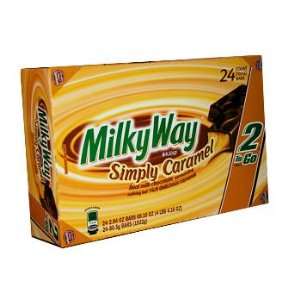 MilkyWay Simply Caramel Bars King Size:  Grocery & Gourmet 