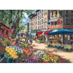  Paris Market kit (cross stitch): Arts, Crafts & Sewing