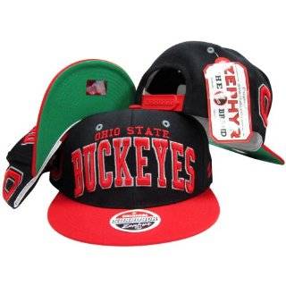  Ohio State Buckeyes Two Tone Snapback Adjustable Plastic 