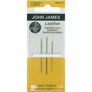   Leather Hand Needles Assorted 3/Pkg (JJ180 37): Arts, Crafts & Sewing