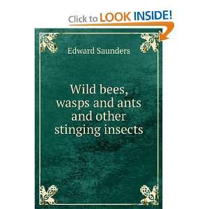   , wasps and ants and other stinging insects Edward Saunders Books