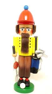 SIGNED Steinbach Nutcracker   GOLFER   NIB  