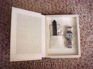 DISNEY MICKEY MOUSE STEAMBOAT WILLIE WATCH   MIB   RARE   LIMITED 