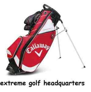 Callaway Hyper Lite 3.5 Stand Bag Red/White New for 2012  
