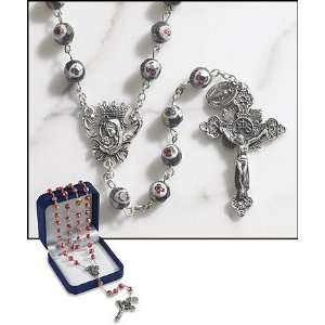  Paola Carola Collection, Amethyst Murano Rosary 