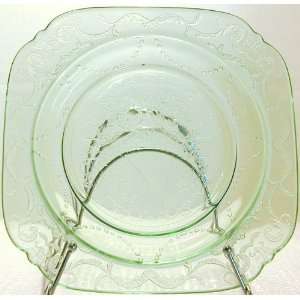    GL29   Federal Glass Madrid green salad plate: Home & Kitchen