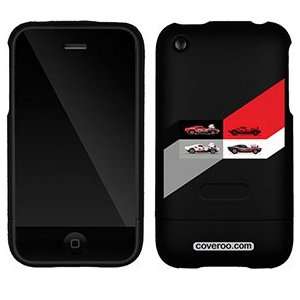  Hot Wheels 4 cars on AT&T iPhone 3G/3GS Case by Coveroo 