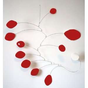 Modern Hanging Art Mobile   Calder Inspired Retro Hip Style Home Decor 