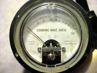 Assembly Products SWR Standing Wave Ratio Analog Panel Meter  
