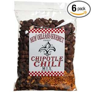 New Orleans Gourmet Foods Easy Cajun Chili, With Beans, 8 Ounce Bags 