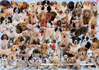 picture 1 of Ravensburger 1000 pieces jigsaw puzzle Dogs Galore 