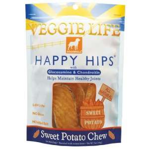   Veggie Life Happy Hips Sweet Potato Chews 5 oz Bag: Pet Supplies