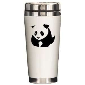  Giant Panda Bear Animal Ceramic Travel Mug by CafePress 