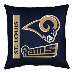 NFL St. Louis Rams Locker Room Throw Pillow  Sports 