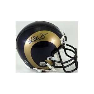   autographed Football Mini Helmet (St. Louis Rams) 