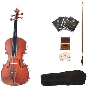  Cecilio CVA 400 12 Inch Rosewood Fitted Solid Wood Viola 